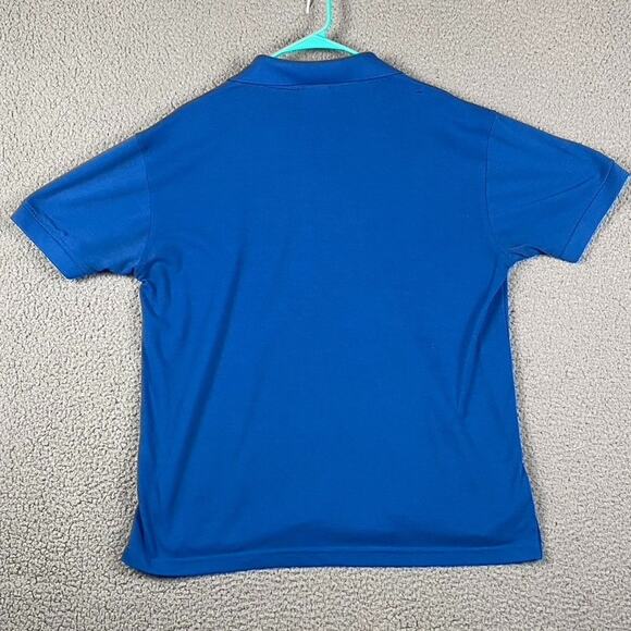Lacoste Men's Size 7 (Medium) Bright Blue Pique Cotton Classic Polo Shirt - Picture 9 of 9